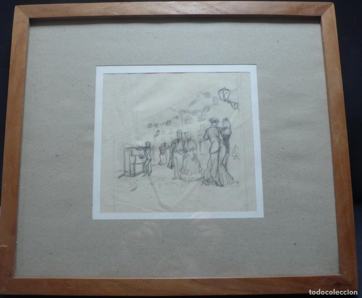Arte: DIBUJO ORIGINAL A LAPICERO - Foto 1