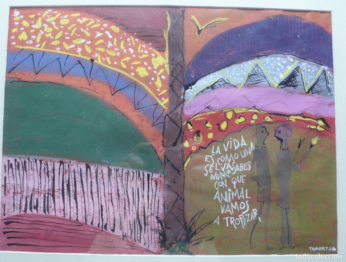 Arte: DIBUJO ORIGINAL ACUARELA - Foto 2
