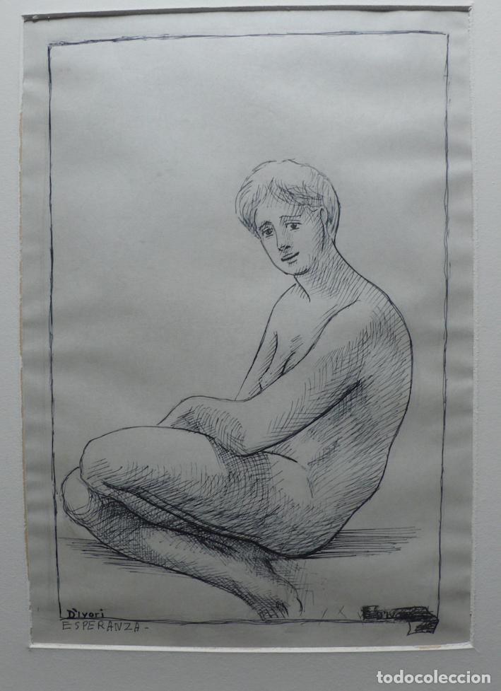 Arte: DIBUJO ORIGINAL TINTA - Foto 2