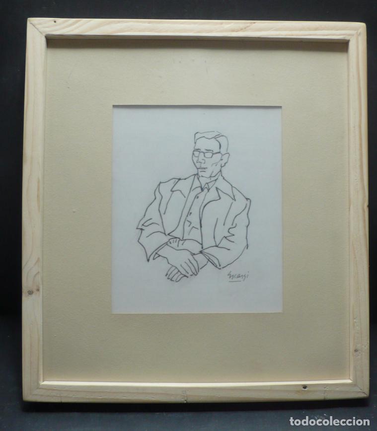 Arte: DIBUJO ORIGINAL TINTA - Foto 1