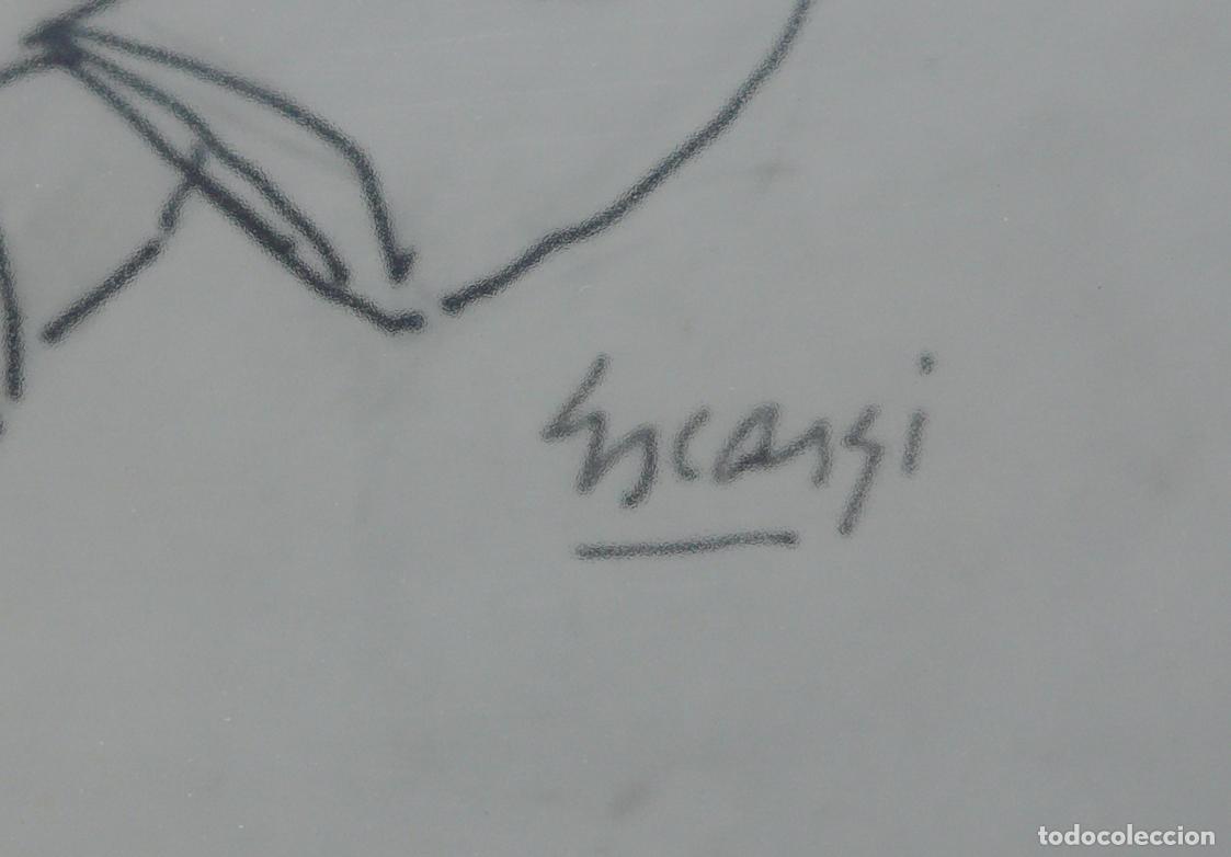 Arte: DIBUJO ORIGINAL TINTA - Foto 3