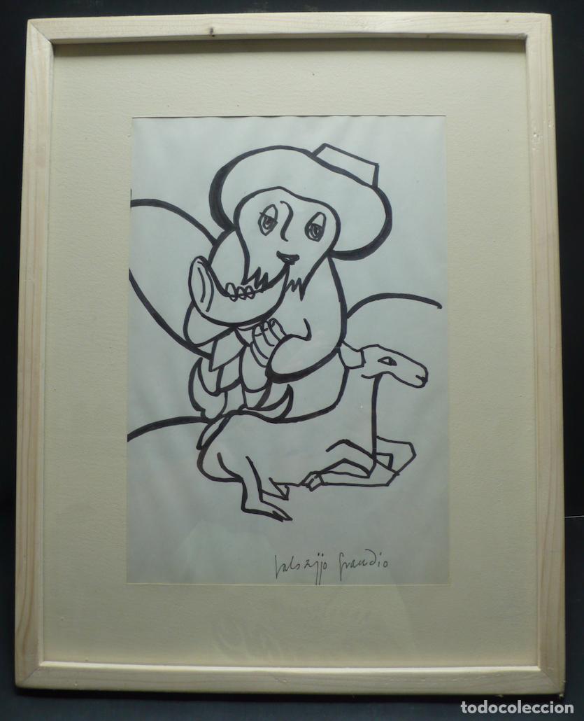 Arte: DIBUJO ORIGINAL TINTA - Foto 1