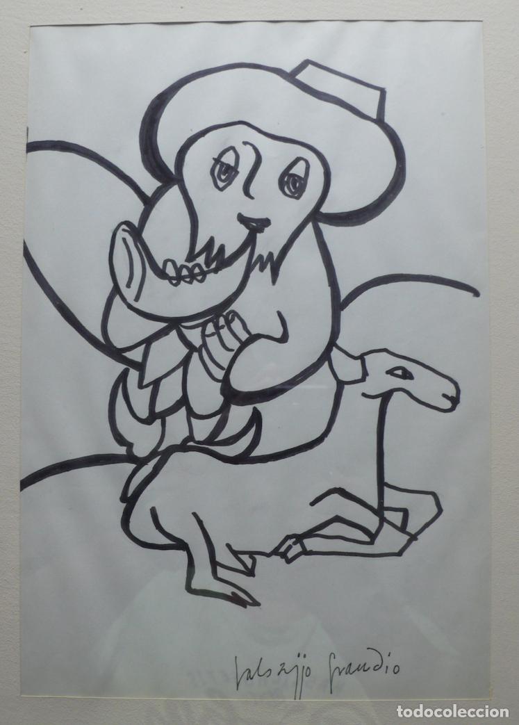 Arte: DIBUJO ORIGINAL TINTA - Foto 2