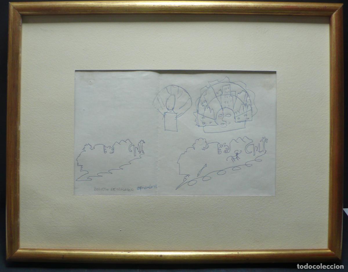 Arte: DIBUJO ORIGINAL TINTA - Foto 1