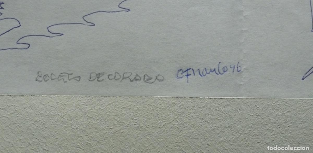 Arte: DIBUJO ORIGINAL TINTA - Foto 3