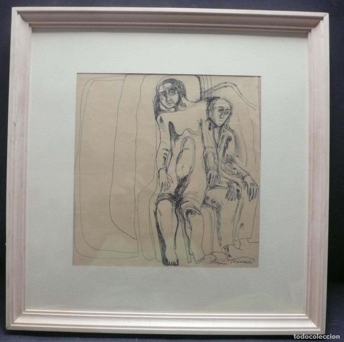 Arte: DIBUJO ORIGINAL TINTA - Foto 1