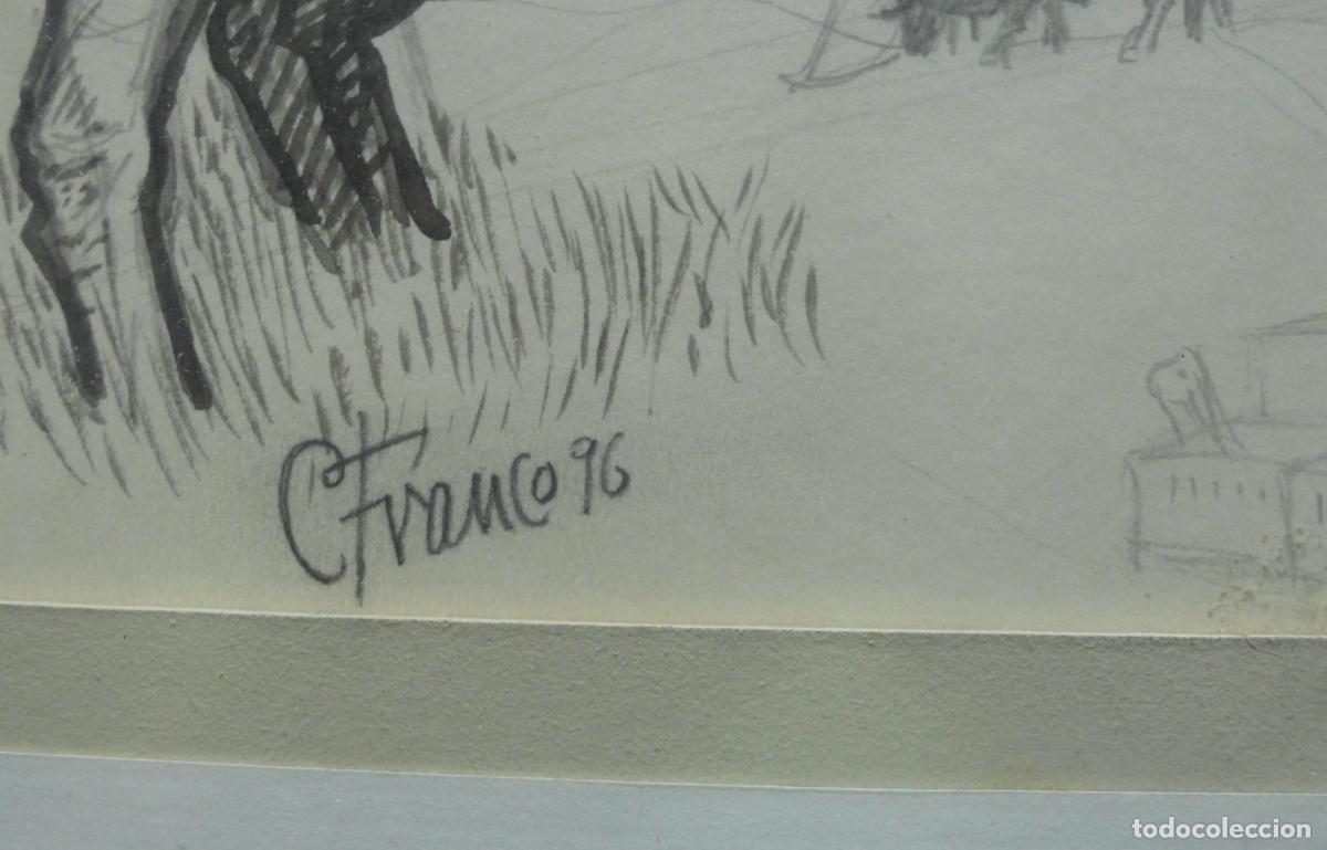 Arte: DIBUJO ORIGINAL TINTA - Foto 3