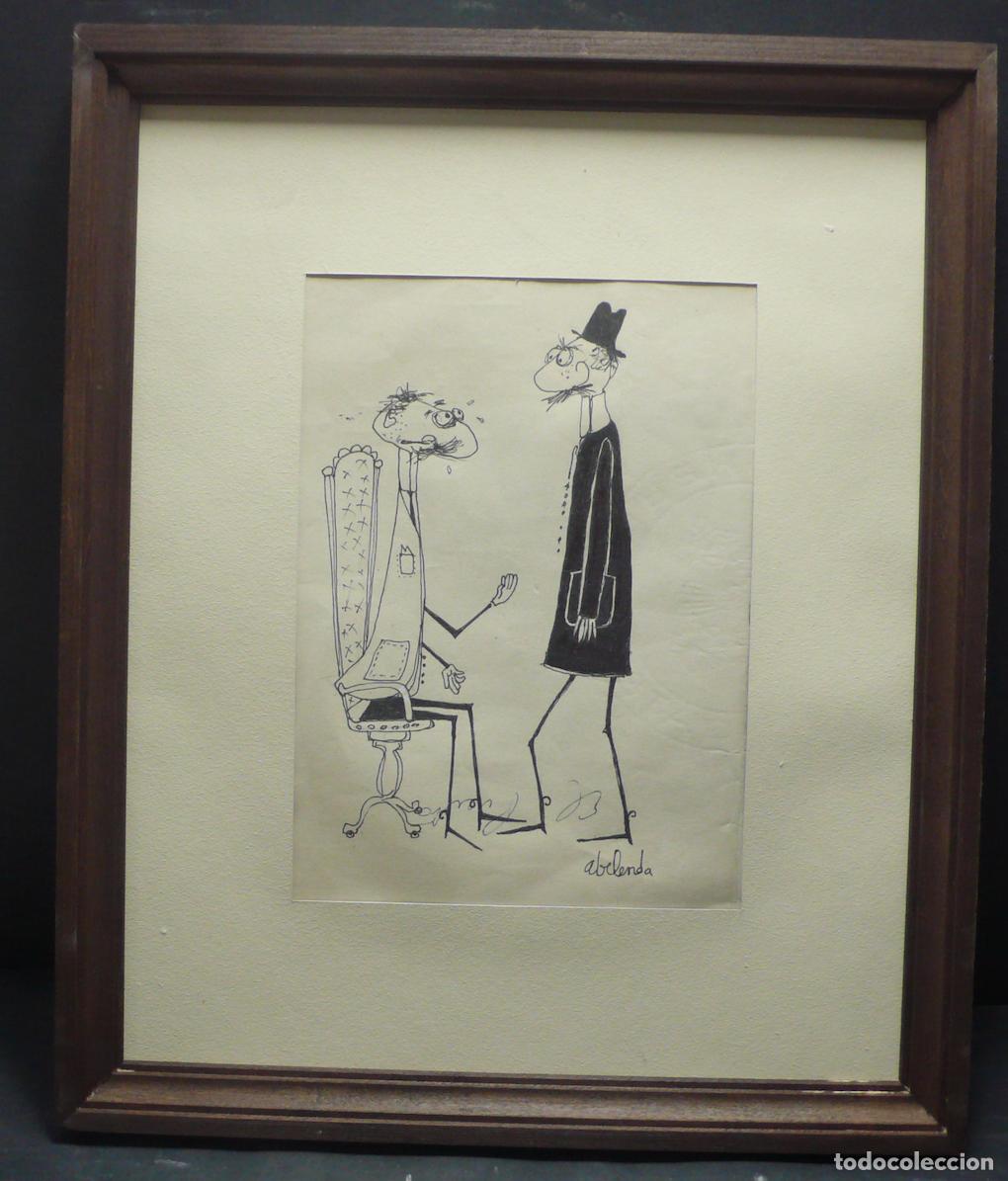 Arte: DIBUJO ORIGINAL TINTA - Foto 1