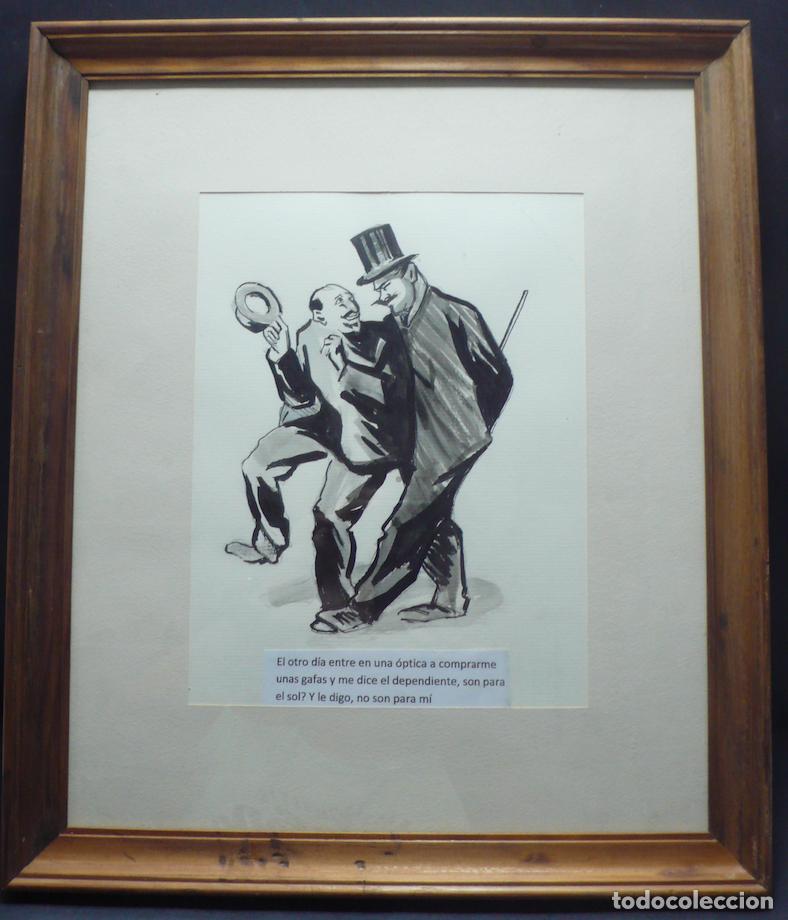 Arte: DIBUJO ORIGINAL TINTA - Foto 1
