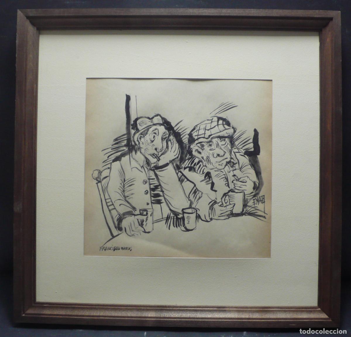 Arte: DIBUJO ORIGINAL TINTA - Foto 1