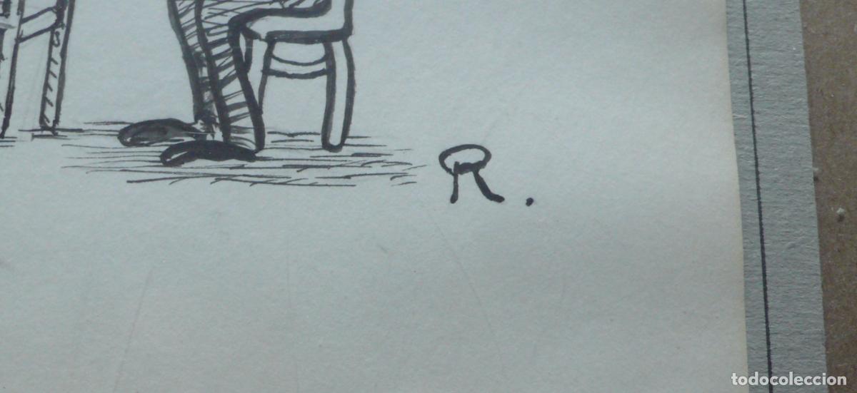 Arte: DIBUJO ORIGINAL TINTA - Foto 3