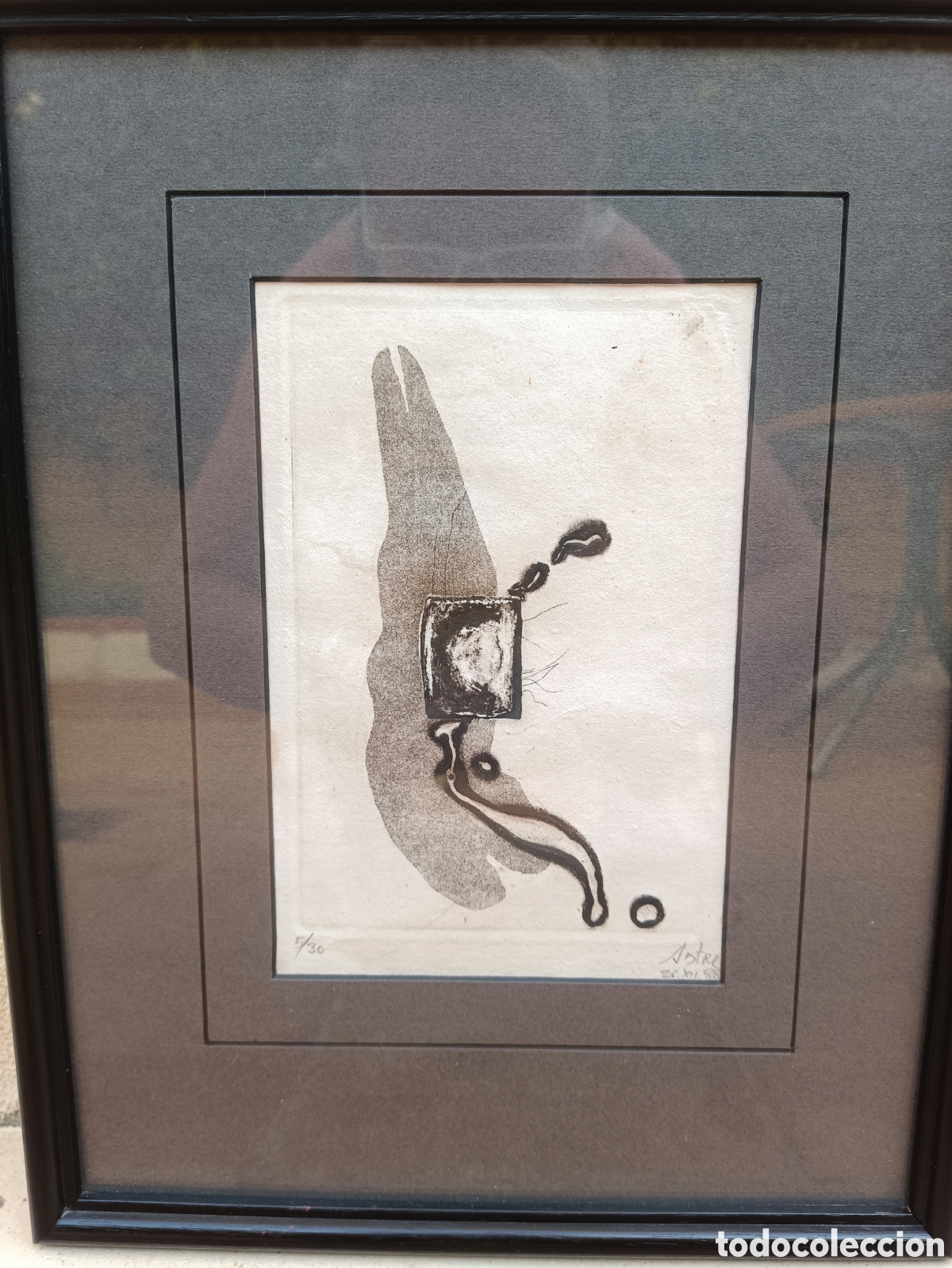 Arte: Cuadro dibujo del a&ntilde;o 1988 - Foto 1