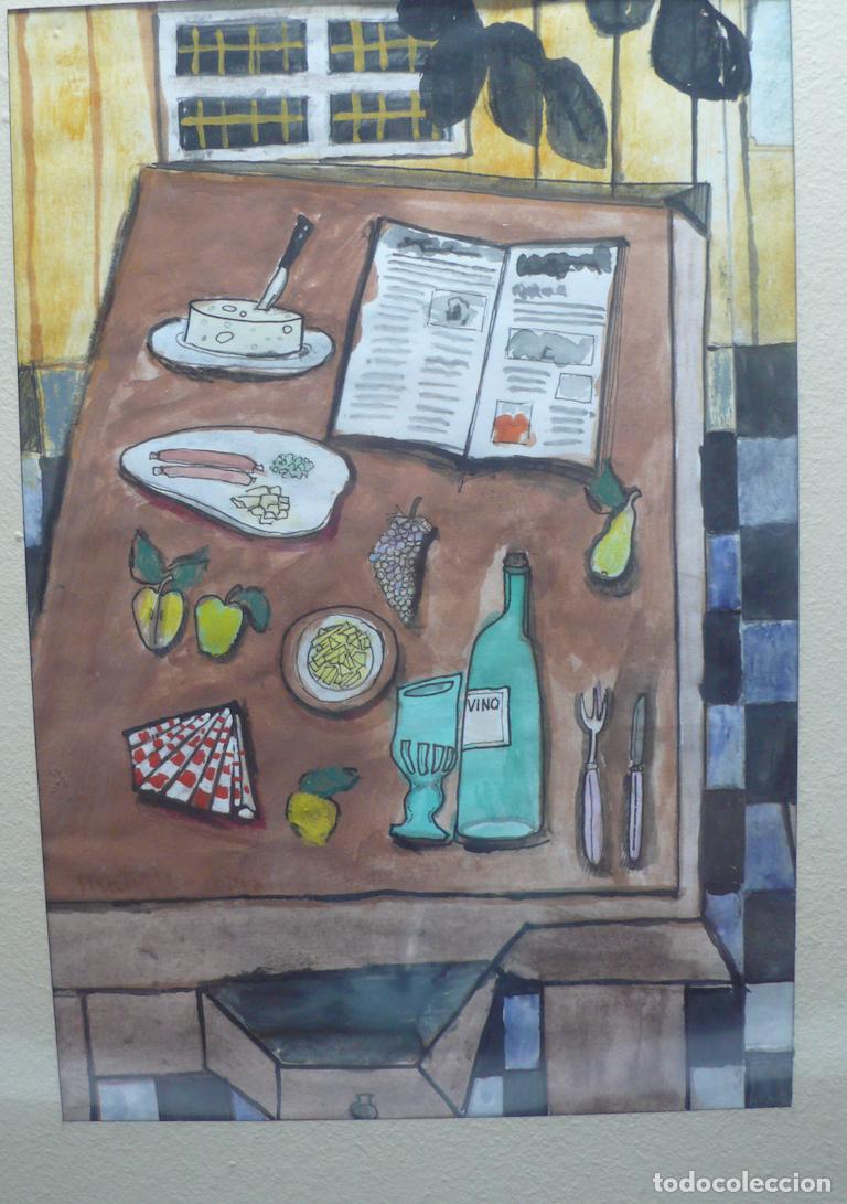 Arte: DIBUJO ORIGINAL ACUARELA - Foto 2