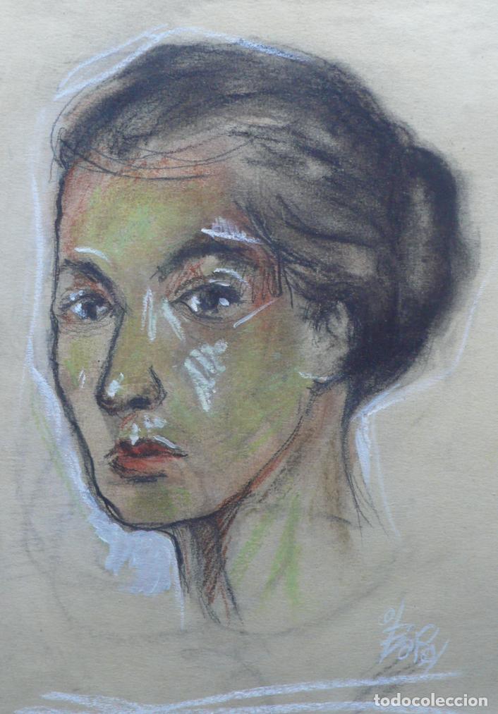 Arte: DIBUJO ORIGINAL A LAPICERO - Foto 2