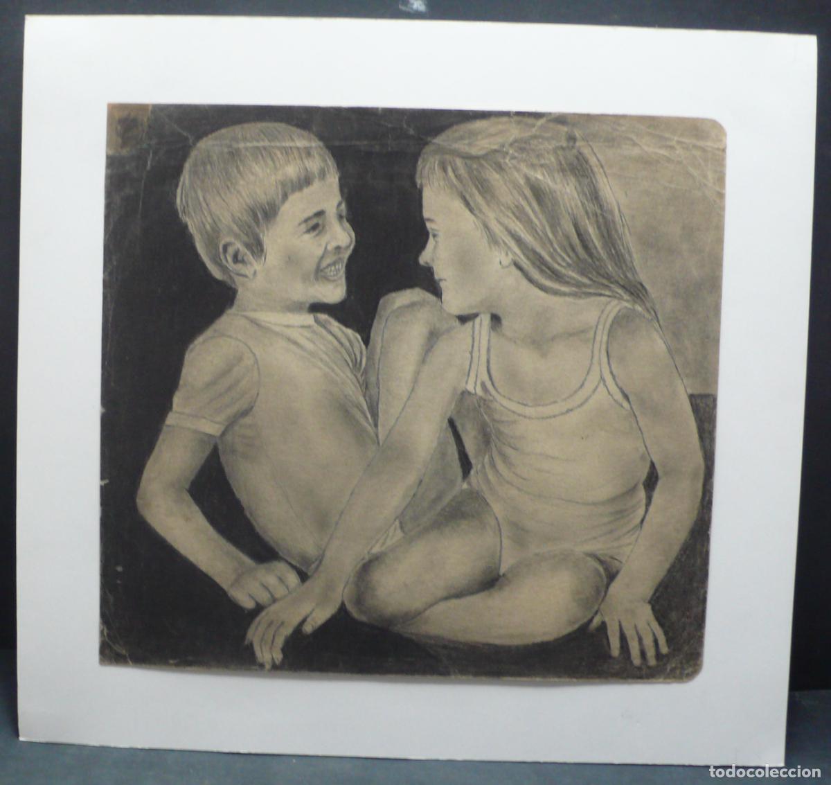 Arte: DIBUJO ORIGINAL A LAPICERO - Foto 1