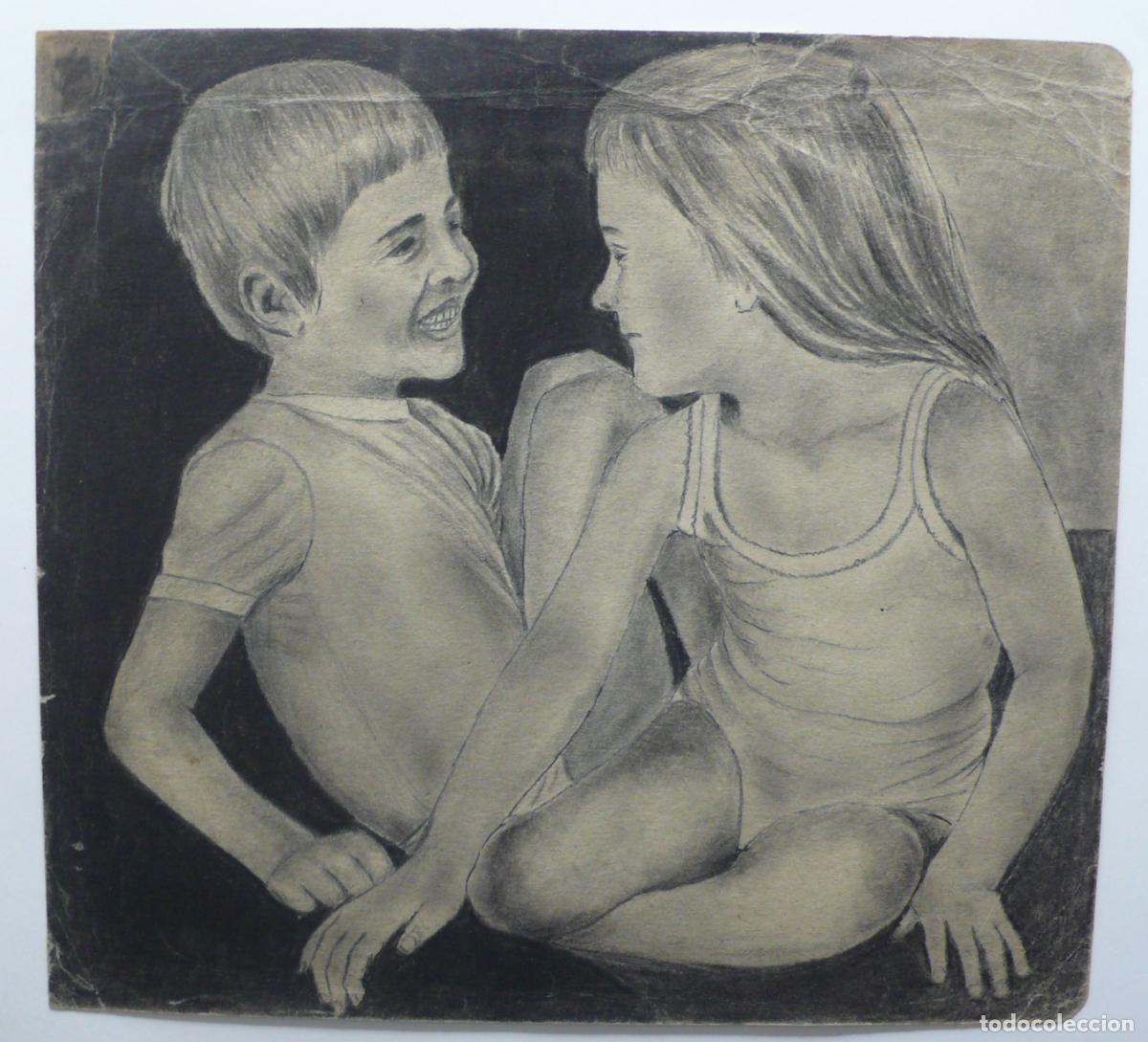 Arte: DIBUJO ORIGINAL A LAPICERO - Foto 2