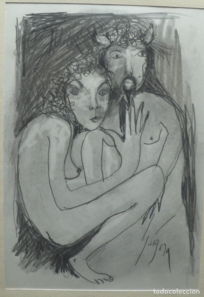 Arte: DIBUJO ORIGINAL A LAPICERO - Foto 2