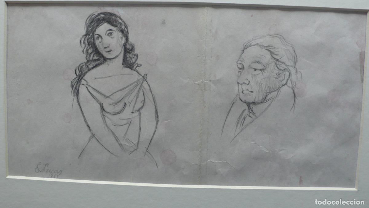 Arte: DIBUJO ORIGINAL A LAPICERO - Foto 2