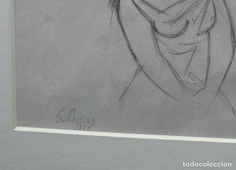 Arte: DIBUJO ORIGINAL A LAPICERO - Foto 3