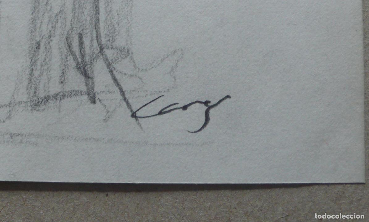 Arte: DIBUJO ORIGINAL A LAPICERO - Foto 3