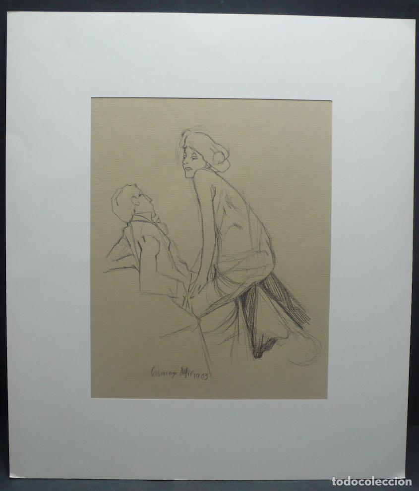 Arte: DIBUJO ORIGINAL A LAPICERO - Foto 1