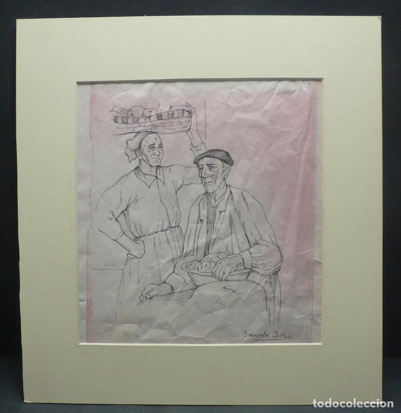 Arte: DIBUJO ORIGINAL TINTA - Foto 1