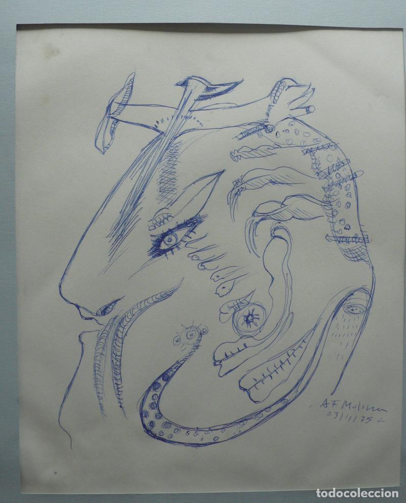 Arte: DIBUJO ORIGINAL TINTA - Foto 2