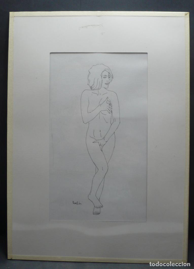 Arte: DIBUJO ORIGINAL TINTA - Foto 1