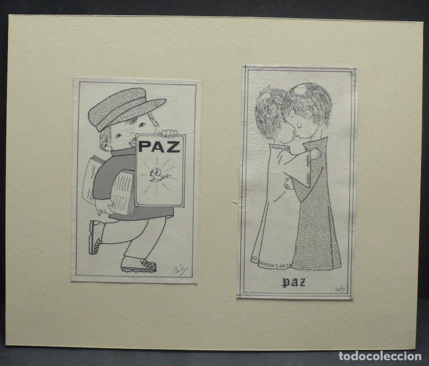 Arte: DIBUJO ORIGINAL TINTA - Foto 1
