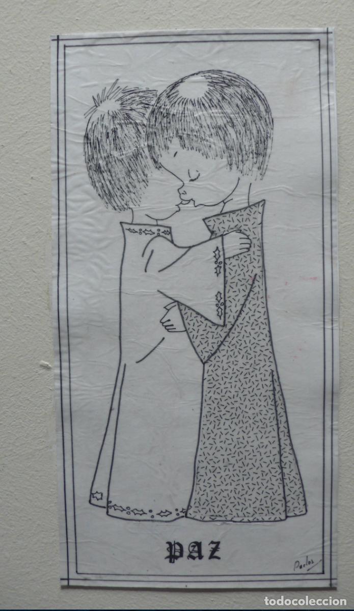 Arte: DIBUJO ORIGINAL TINTA - Foto 3