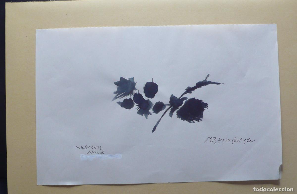 Arte: DIBUJO ORIGINAL TINTA - Foto 1
