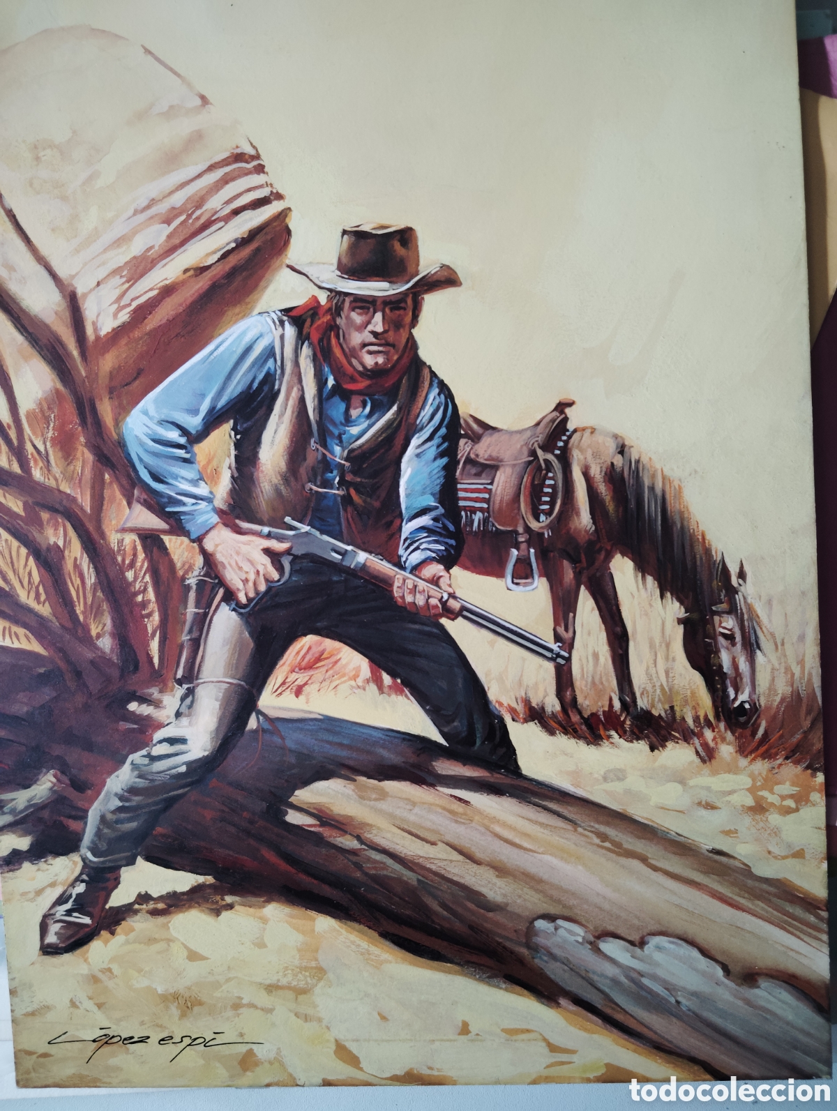 Arte: Portada Western L&oacute;pez Esp&iacute; - Foto 1