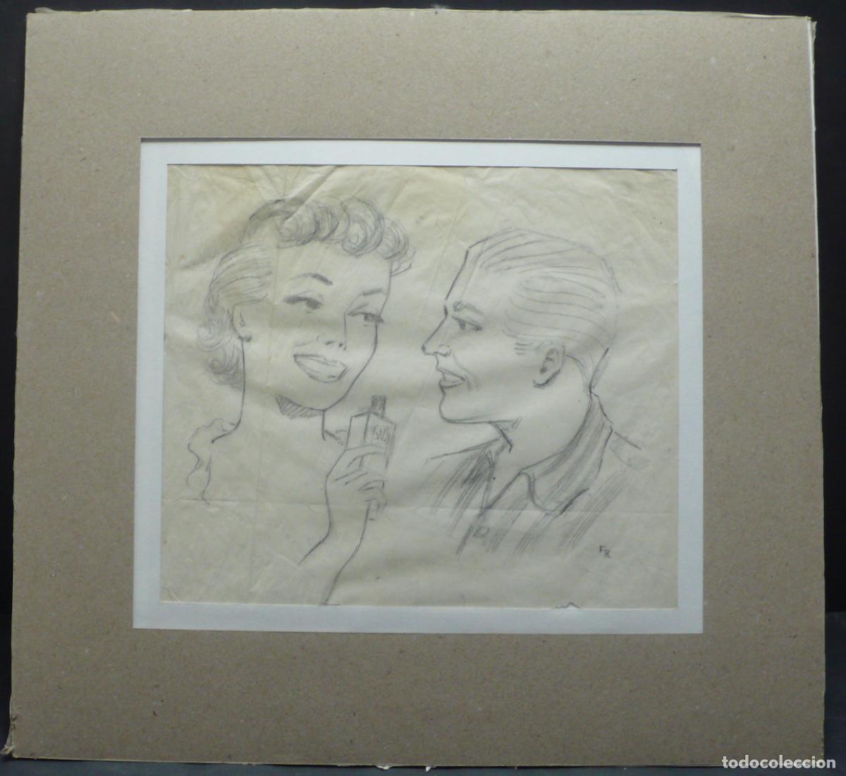 Arte: DIBUJO ORIGINAL A LAPICERO - Foto 1