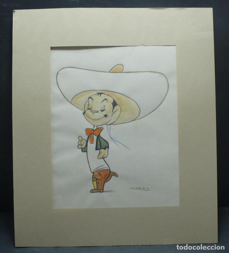 Arte: DIBUJO ORIGINAL TINTA - Foto 1