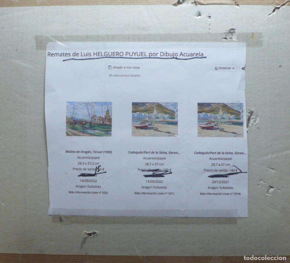 Arte: DIBUJO ORIGINAL ACUARELA - Foto 4