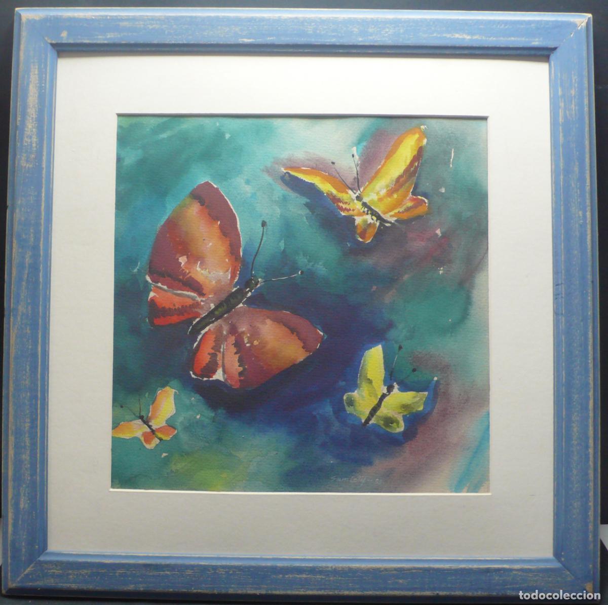 Arte: DIBUJO ORIGINAL ACUARELA - Foto 1