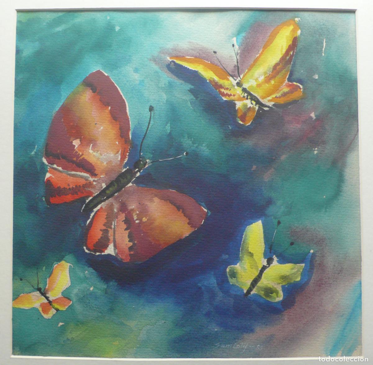 Arte: DIBUJO ORIGINAL ACUARELA - Foto 2
