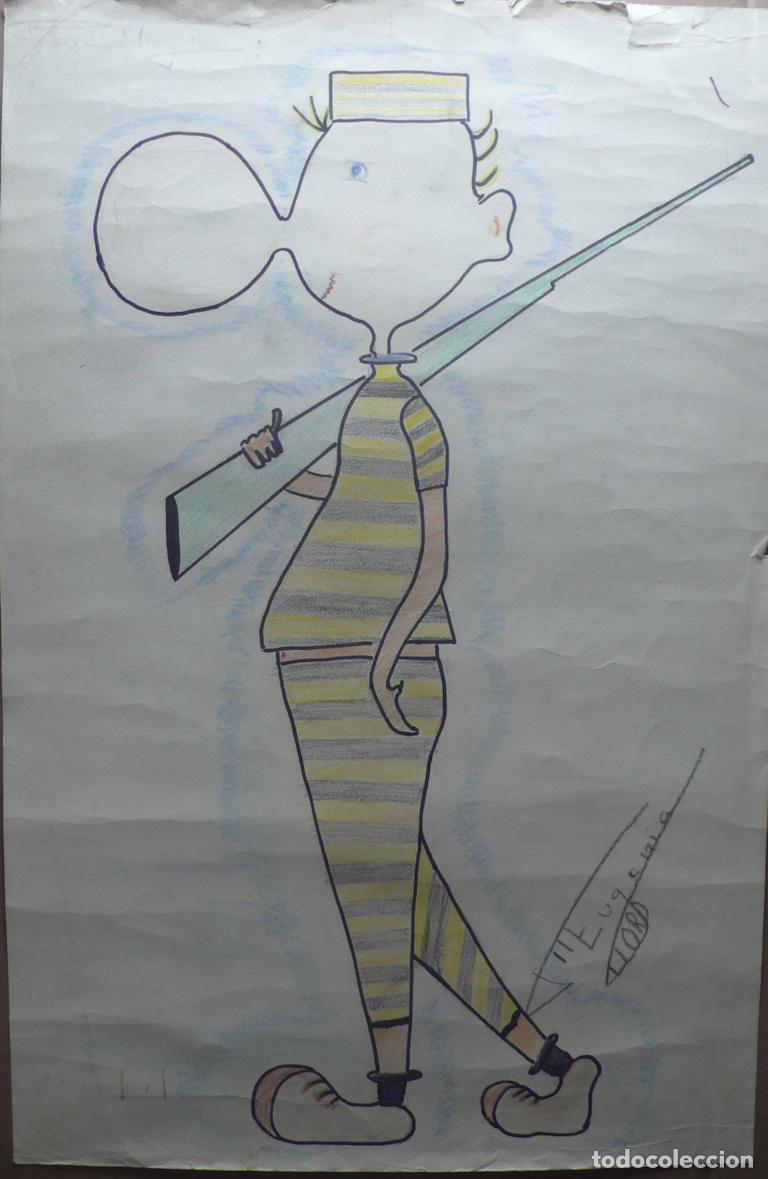 Arte: DIBUJO ORIGINAL TINTA - Foto 2