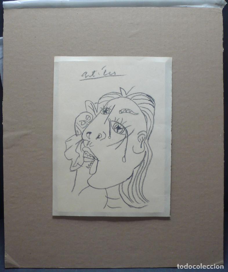 Arte: DIBUJO ORIGINAL A LAPICERO - Foto 1