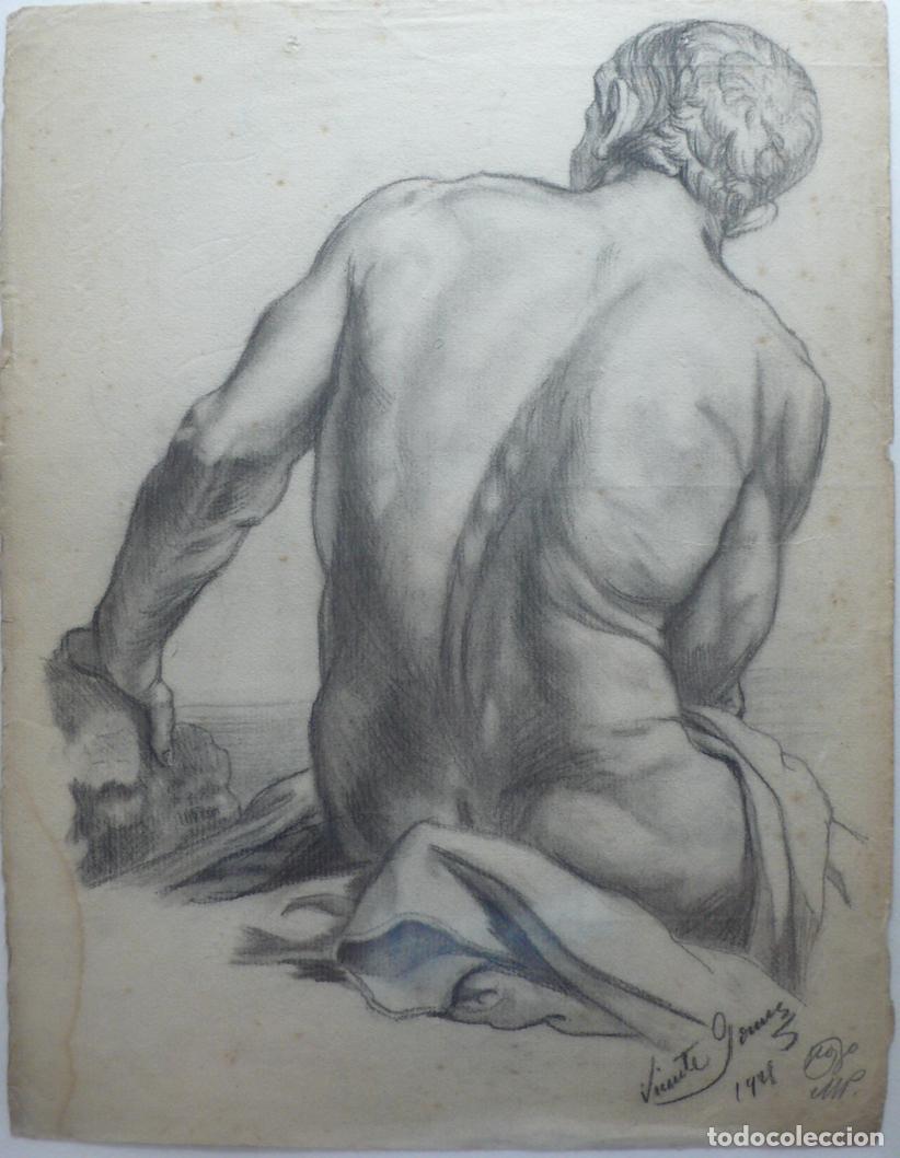 Arte: DIBUJO ORIGINAL A LAPICERO - Foto 2