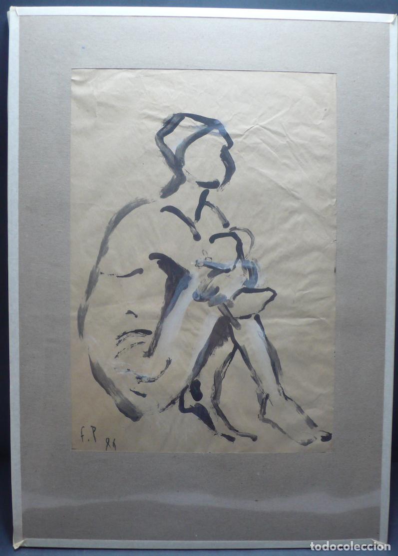 Arte: DIBUJO ORIGINAL TINTA - Foto 1