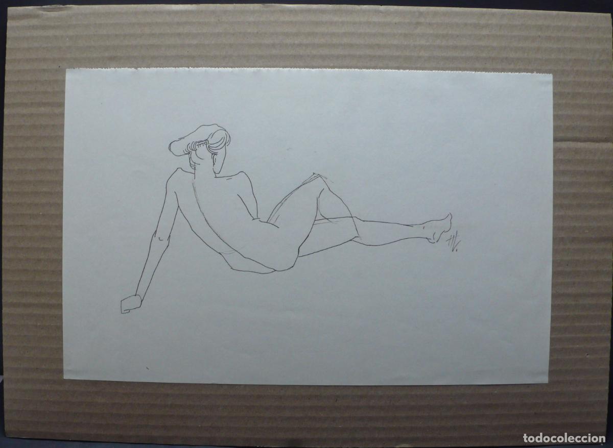 Arte: DIBUJO ORIGINAL TINTA - Foto 1