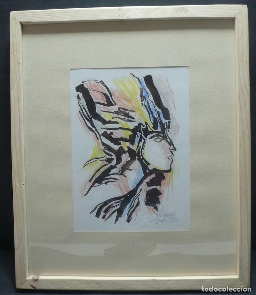 Arte: DIBUJO ORIGINAL TINTA - Foto 1