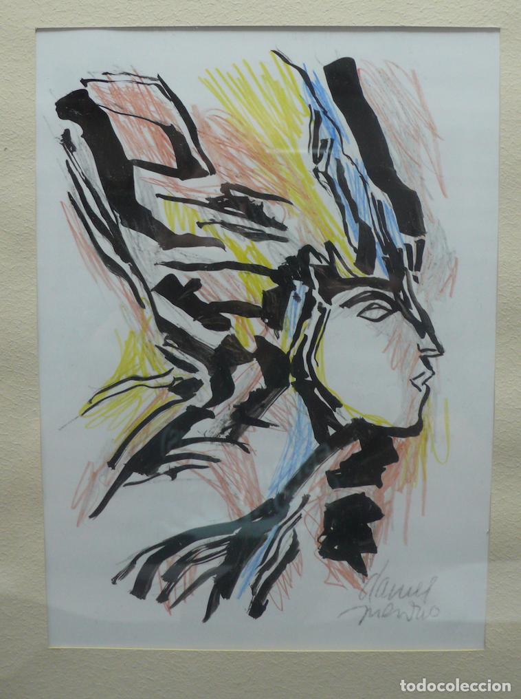 Arte: DIBUJO ORIGINAL TINTA - Foto 2