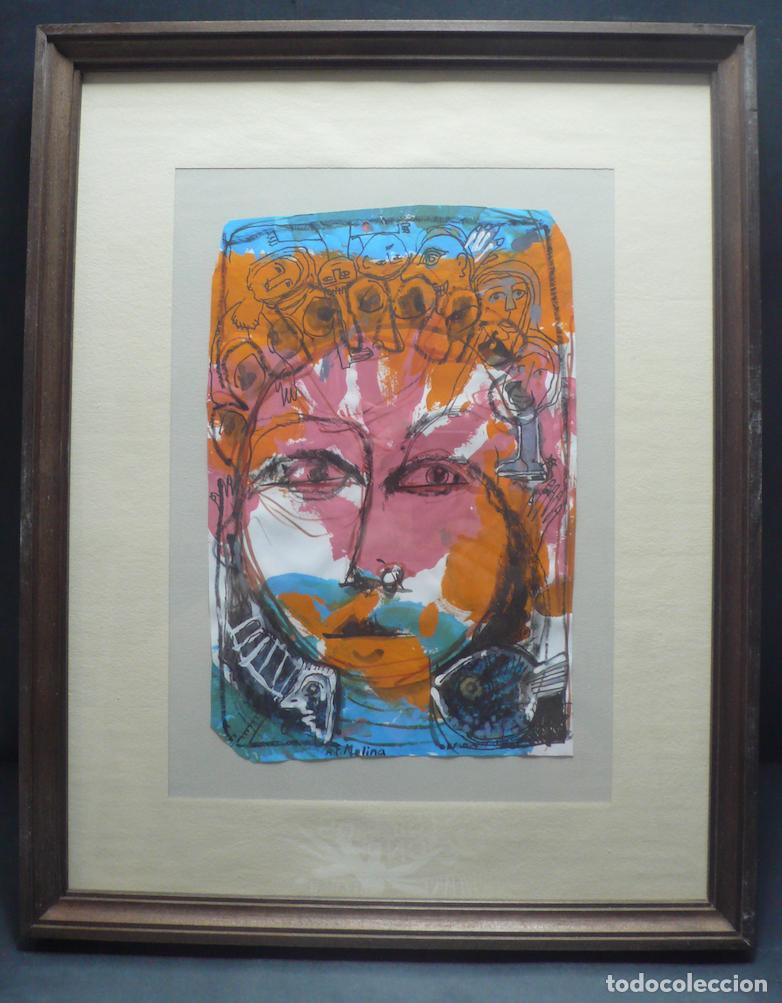 Arte: DIBUJO ORIGINAL TINTA - Foto 1