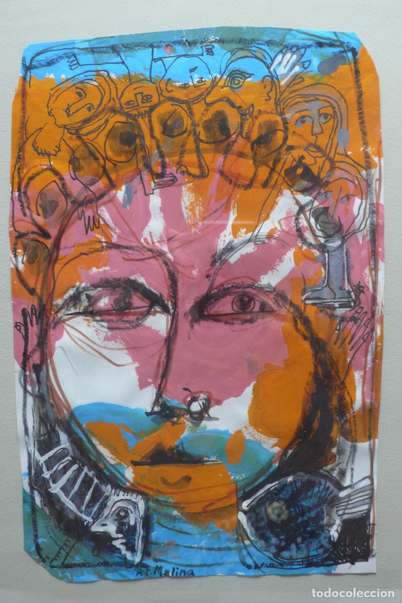 Arte: DIBUJO ORIGINAL TINTA - Foto 2