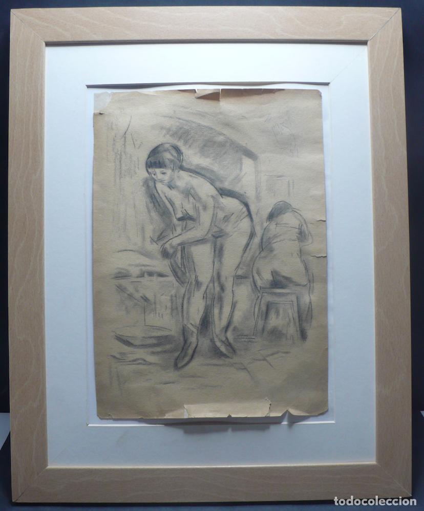 Arte: DIBUJO ORIGINAL A LAPICERO - Foto 1