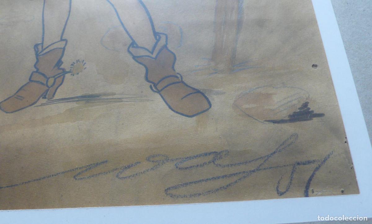 Arte: DIBUJO ORIGINAL TINTA - Foto 3