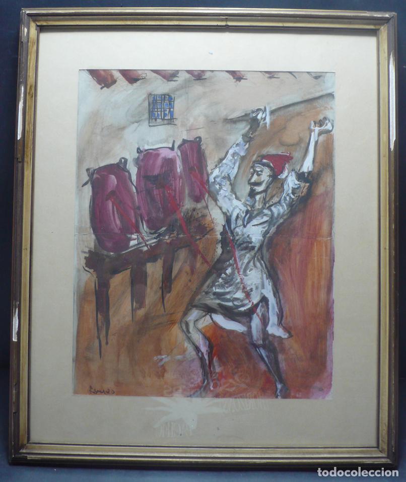 Arte: DIBUJO ORIGINAL TINTA - Foto 1