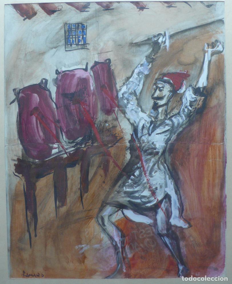 Arte: DIBUJO ORIGINAL TINTA - Foto 2